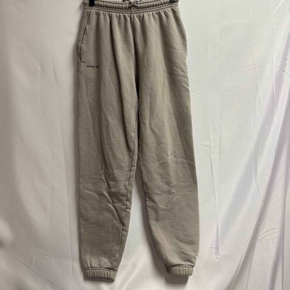 White Fox Jogger Sweatpants Tan Size XS